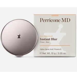 Perricone MD No Makeup Instant Blur Compact* ~ Clear Balm Primer NIB 0.35 oz